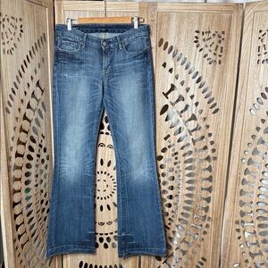 Citizens Of Humanity Dark Blue Flare Jeans